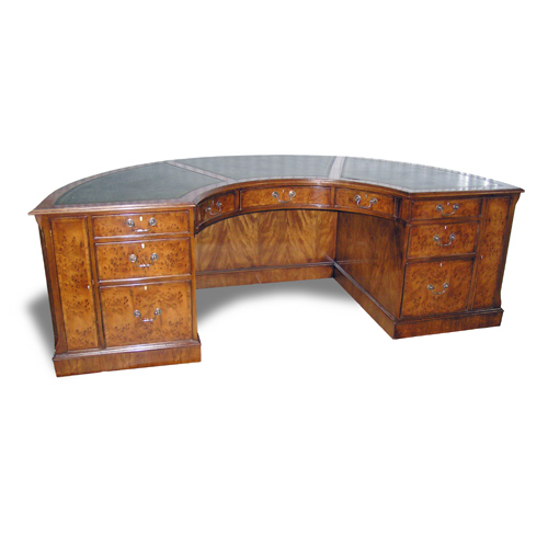 Semi on sale circular desk