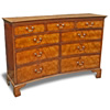 Nine Drawer Concave Chest