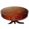 Drum Table with Mariner's star