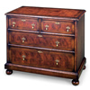 William & Mary Oyster Veneer Chest