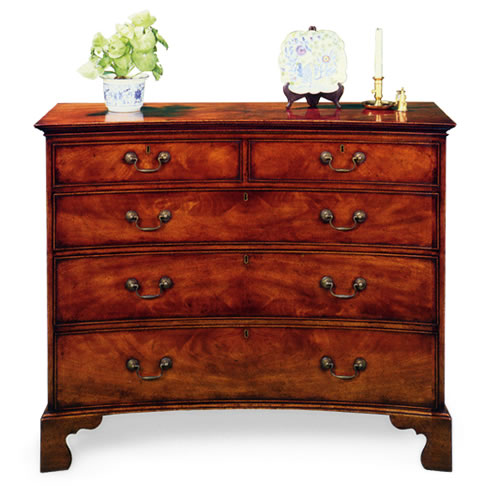 Chippendale Concave Chest