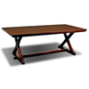 Lyon Trestle Table with leaf